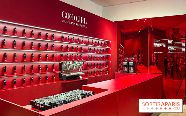 Good Girl Coffee Shop : le café-pop up experientiel du nouveau parfum de Carolina Herrera, à Paris