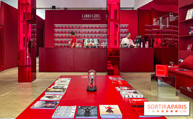 Good Girl Coffee Shop : le café-pop up experientiel du nouveau parfum de Carolina Herrera, à Paris