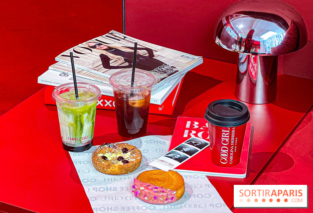 Good Girl Coffee Shop : le café-pop up experientiel du nouveau parfum de Carolina Herrera, à Paris