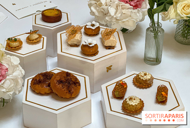 Tea Time griffé Chaumet au Peninsula Paris : le miel sublimé sous toutes ses formes par Anne Coruble