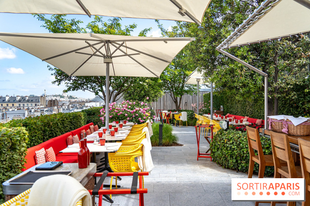 La terrasse estivale en rooftop du Cheval Blanc : Le Jardin