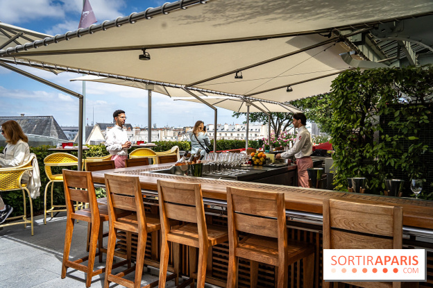 La terrasse estivale en rooftop du Cheval Blanc : Le Jardin