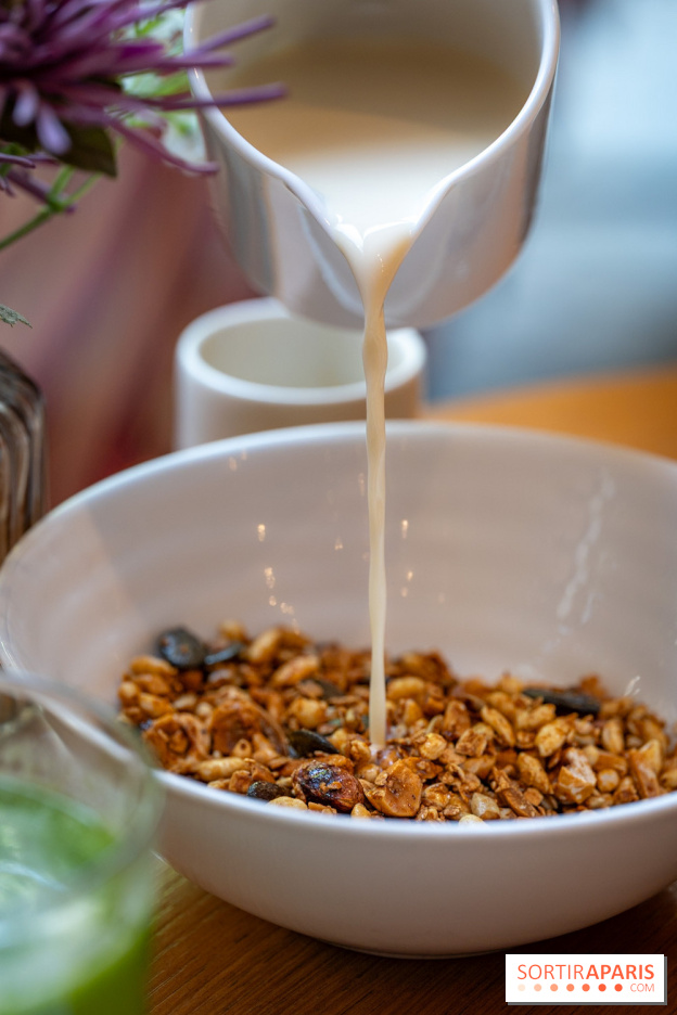 Le brunch de Pierre Hermé à Beaupassage  - granola 