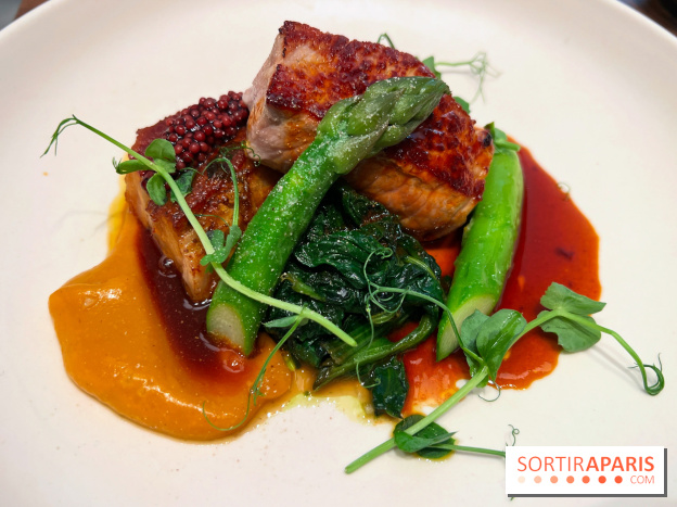 Table Penja - Noix de veau rôtie façon Marengo