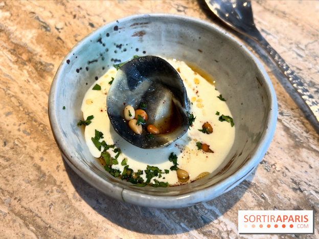 Restaurant Alan Geaam - Raviole, sarrasin fermenté, coriandre