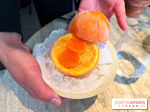 Restaurant Alan Geaam - Fraicheur givrée d'agrumes