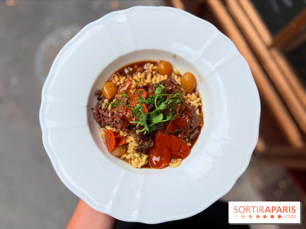 Le Bon Bock - Joue de boeuf braisée coquillettes