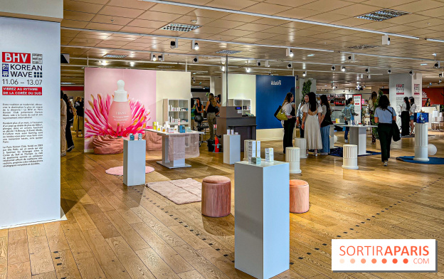 Korean Wave au BHV Marais: pop up XXL dédié à la K-Beauty, K-Food, K-Fashion, K-Culture et au Gaming