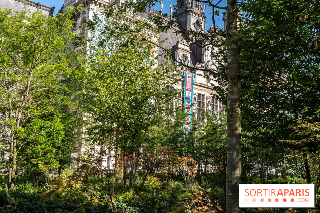 Hôtel de Ville - De Paris à Belem - Forêt Urbaine - Obey  - A7C03309