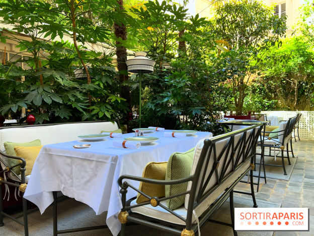 Patio terrasse La Réserve Paris - Terrasse