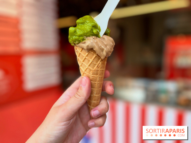 La Glace Alain Ducasse - Sorbet herbes fraiches, glace pain