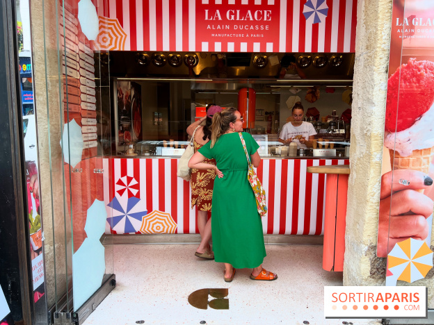 La Glace Alain Ducasse - Devanture