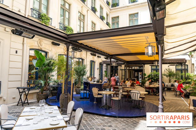 Maison Delano restaurant et terrasse cachée Paris 8e - terrasse