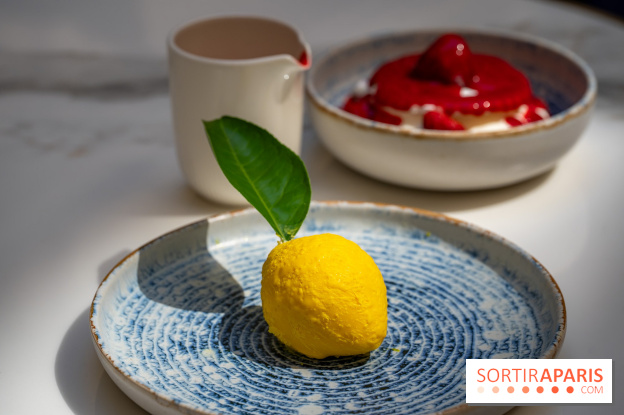 Maison Delano restaurant et terrasse cachée Paris 8e - desserts