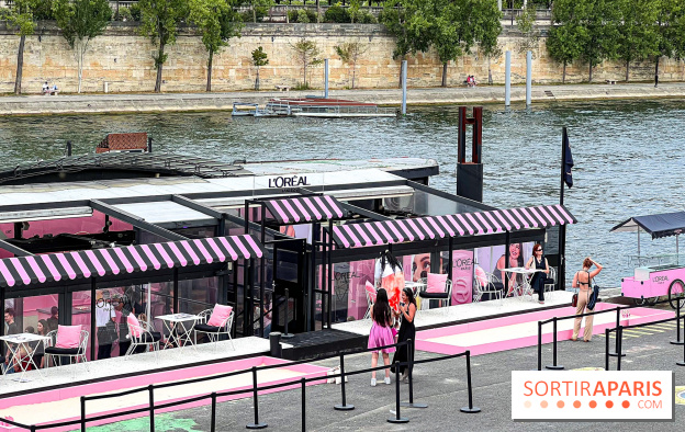 La Terrasse Parisienne : le pop up gratuit et expérientiel du géant de la beauté sur une péniche - image00005