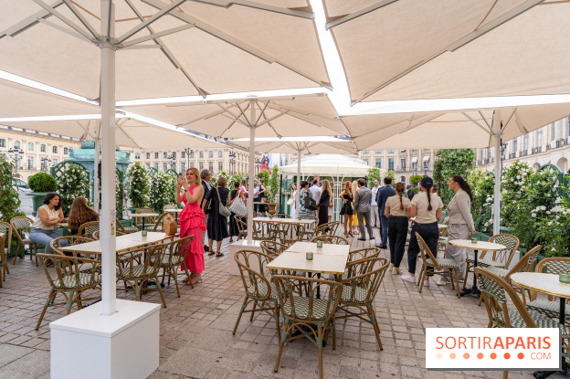 La terrasse d'été du Ritz, place Vendôme - A7C04826