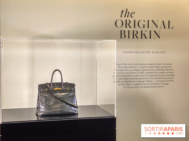 Fashion Icons : exposition gratuite du Birkin original chez Sotheby's Paris - IMG 6724
