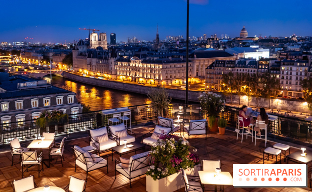 Céleste, le bar estival en rooftop du Cheval Blanc se dévoile