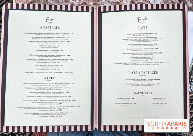 Frivole, restaurant festif, bar et terrasse cachée à Paris, les photos