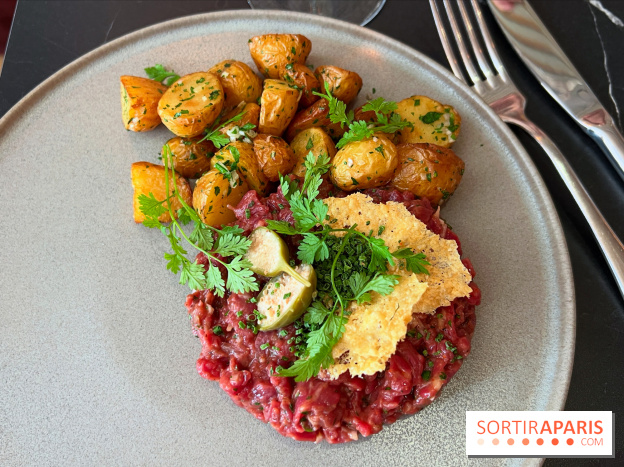 Schnock - Tartare de boeuf, pommes grenaille