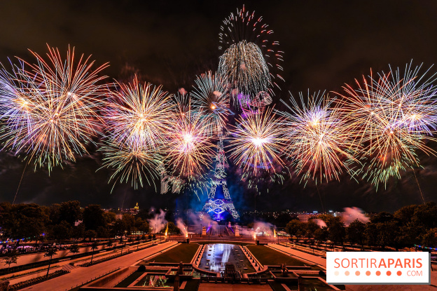 Le feu d’artifice du 14 juillet 2025 de Paris - les photos
