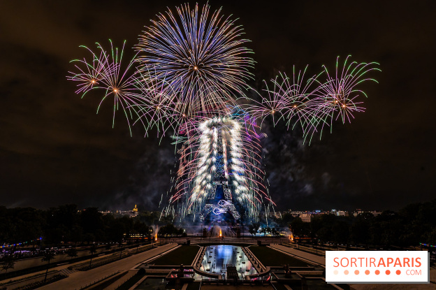 Le feu d’artifice du 14 juillet 2025 de Paris - les photos