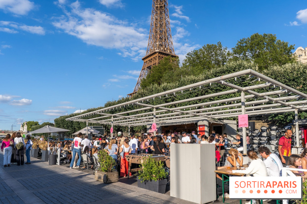 Bonnotte Club Paris, la guinguette branchée et abordable au pied de la Tour Eiffel