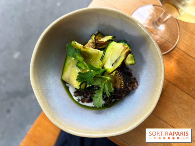 Shuzo - Salade campesina, courgettes, lentilles