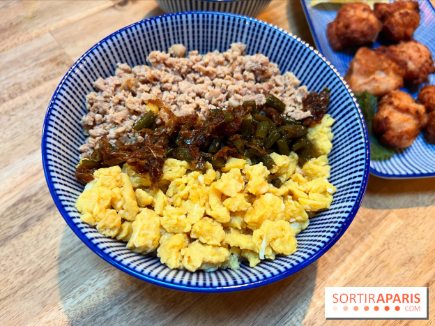 Kotsu Kotsu - Donburi poulet oeufs brouillés