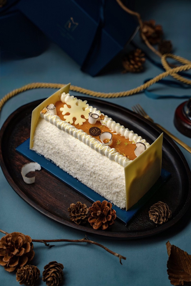 Les buches de noël et les créations de fête 2025 de la Maison Morin à Barbizon