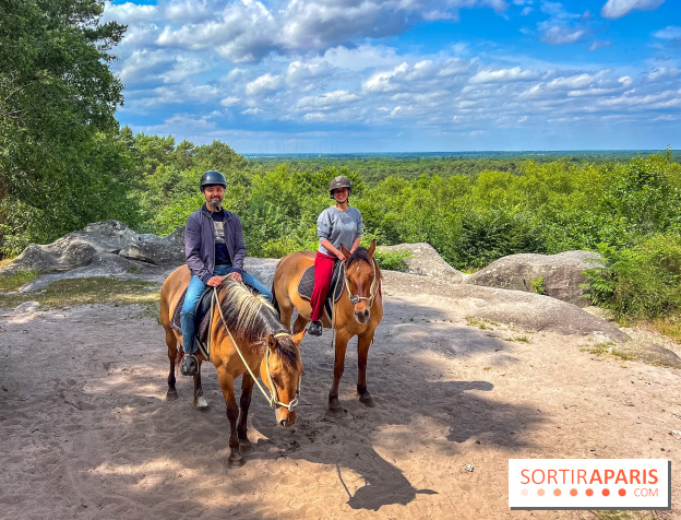 Balade en chevaux Henson en forêt de Fontainebleau  - IMG 2049