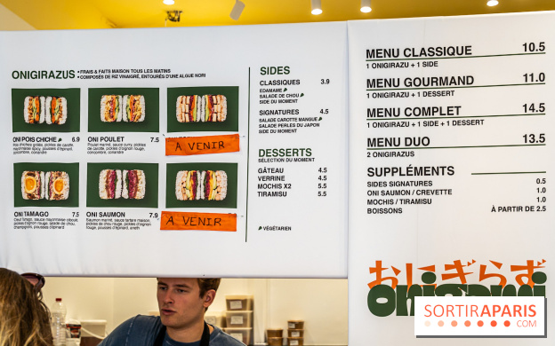 Onigami, le resto street food dédié aux onigirazus japonais Paris 10e - photos
