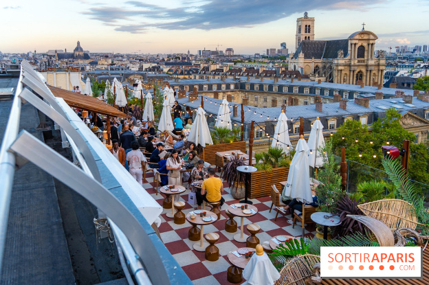 Terraza Mikuna : le rooftop du BHV Marais