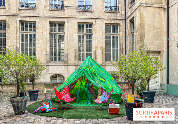 Paris Design Week 2025 : une installation immersive et colorée à l'Hôtel d'Albret - IMG 7172 jpg