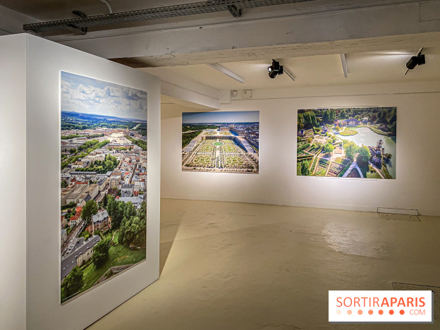 Exposition Versailles vu du ciel II à l'Ancienne Poste de Versailles