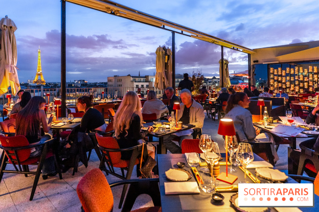 Aqua Kyoto Paris, le rooftop japonais sur les Champs-Elysées - photos