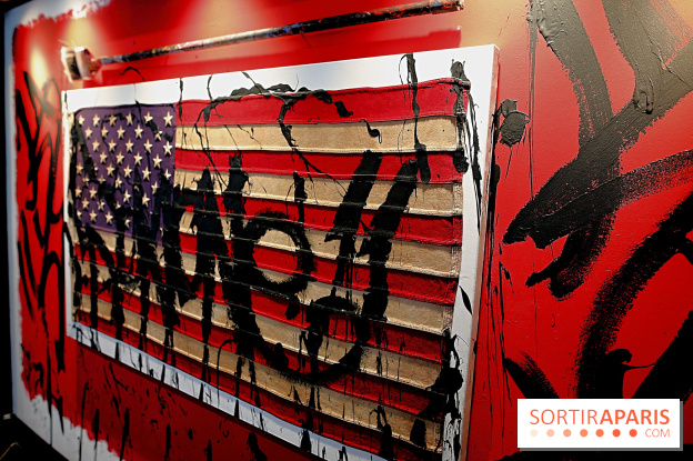 JonOne : nos photos de son exposition rétrospective sur Fluctuart à Paris