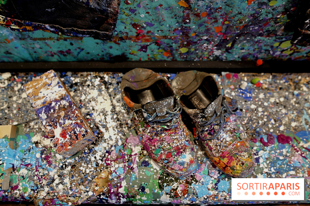 JonOne : nos photos de son exposition rétrospective sur Fluctuart à Paris