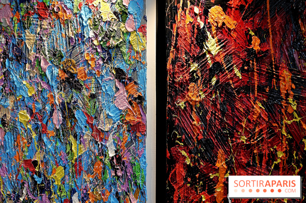 JonOne : nos photos de son exposition rétrospective sur Fluctuart à Paris 