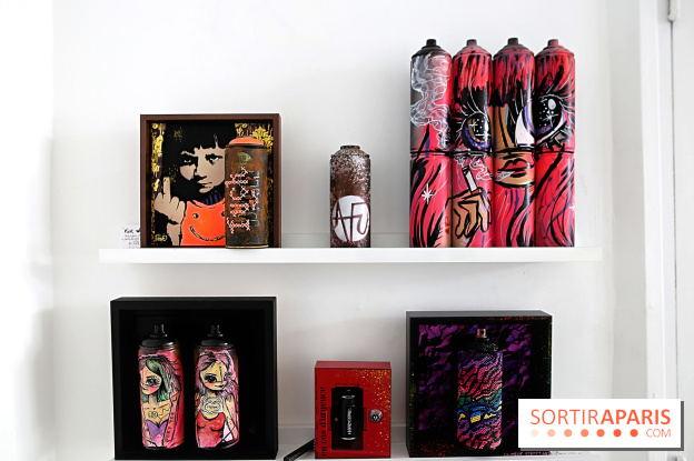 Les Bombasphères : nos photos de l'expo de street art à la Lab Galerie à Paris19