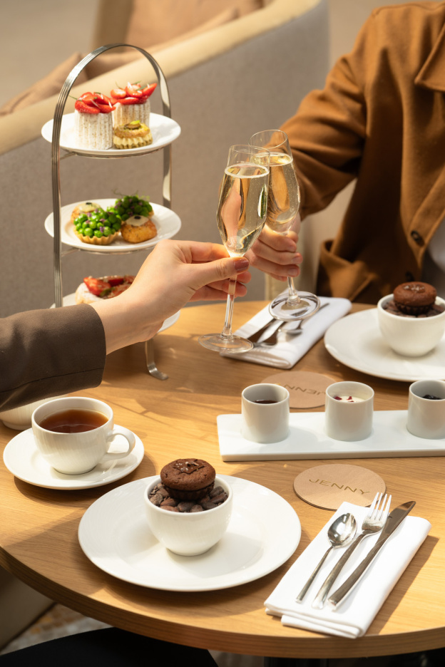 Jenny : le bar-restaurant chic du Marriott Champs Elysees - @salome rateau 12