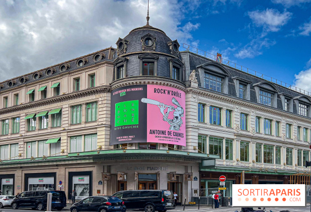 Rock'n' Drôle : l'exposition rock et gratuite d'Antoine de Caunes au Bon Marché Rive Gauche