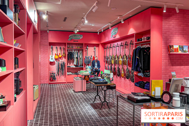 Rock'n' Drôle : l'exposition rock et gratuite d'Antoine de Caunes au Bon Marché Rive Gauche - IMG 7855 jpg