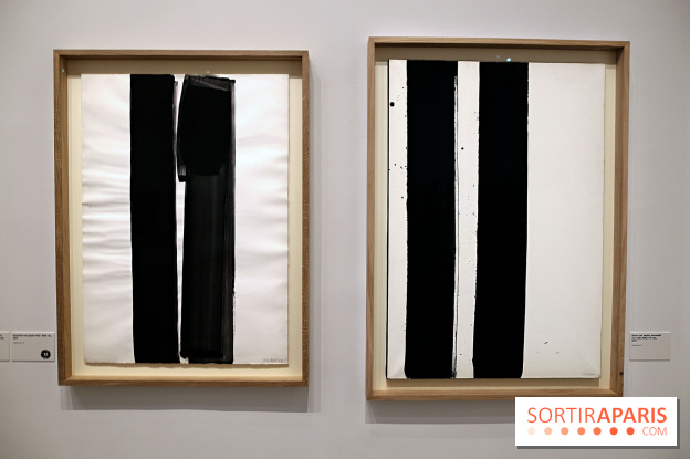 Pierre Soulages : nos photos de son exposition et de ses peintures sur papier à voir au Musée du Luxembourg