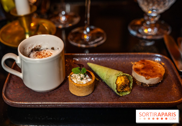 Le Dîner Renversé des Grands Voyageurs - Café Gourmand salé