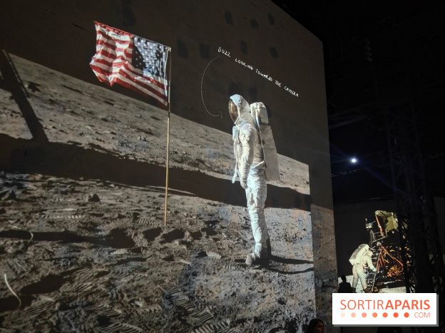 Destination Lune : un voyage immersif dans les étoiles à l'Atelier des Lumières - photos