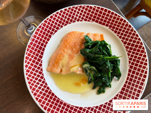 Comptoir Lazu - Truite beurre blanc, épinards