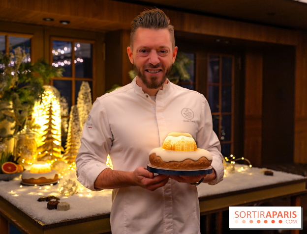 la Bûche de Noêl du Mandarin Oriental Lutetia aux Lumières de Paris - A7C08069