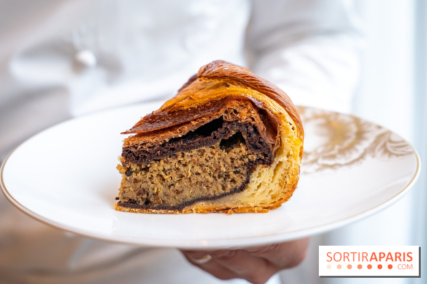 La Bûche et la galette des roi du George V par Michael Bartocetti et Guillaume Cabrol