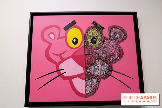 Ardif : nos photos de son exposition 'Felines Mechanimal'